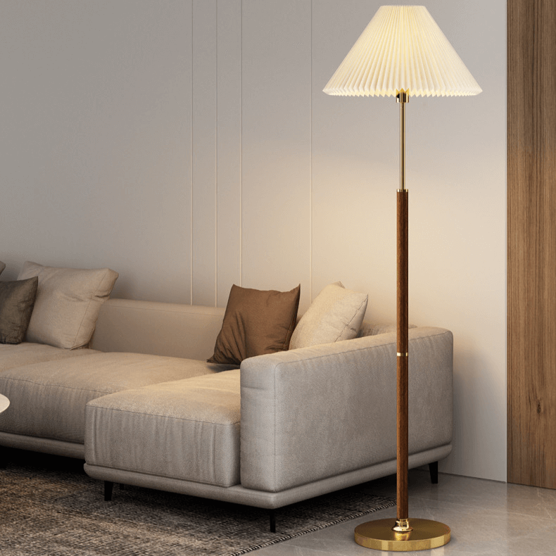 Modern Rice Paper Floor Lamp: Serene Glow for Cozy Spaces