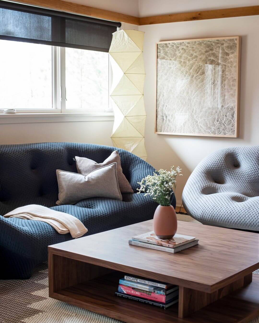 Serene Rice Paper Floor Lamp: Modern Minimalist Lighting