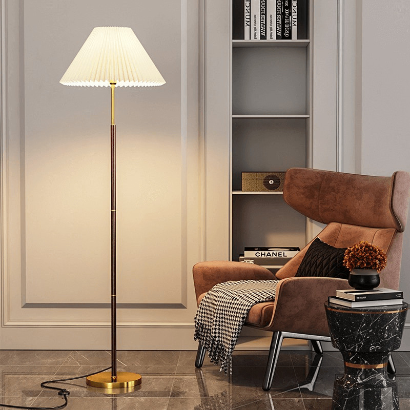 Modern Rice Paper Floor Lamp: Serene Glow for Cozy Spaces