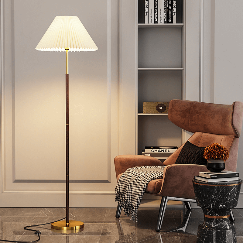 Modern Rice Paper Floor Lamp: Serene Glow for Cozy Spaces