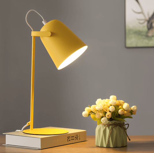 Macaron Table Lamp - Nordic Style Desk Lamp - Adjustable Reading Lamp for Kids