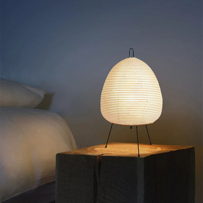 Japanese Rice Paper LED Table/Floor Lamp - Modern & Traditional Home Decor