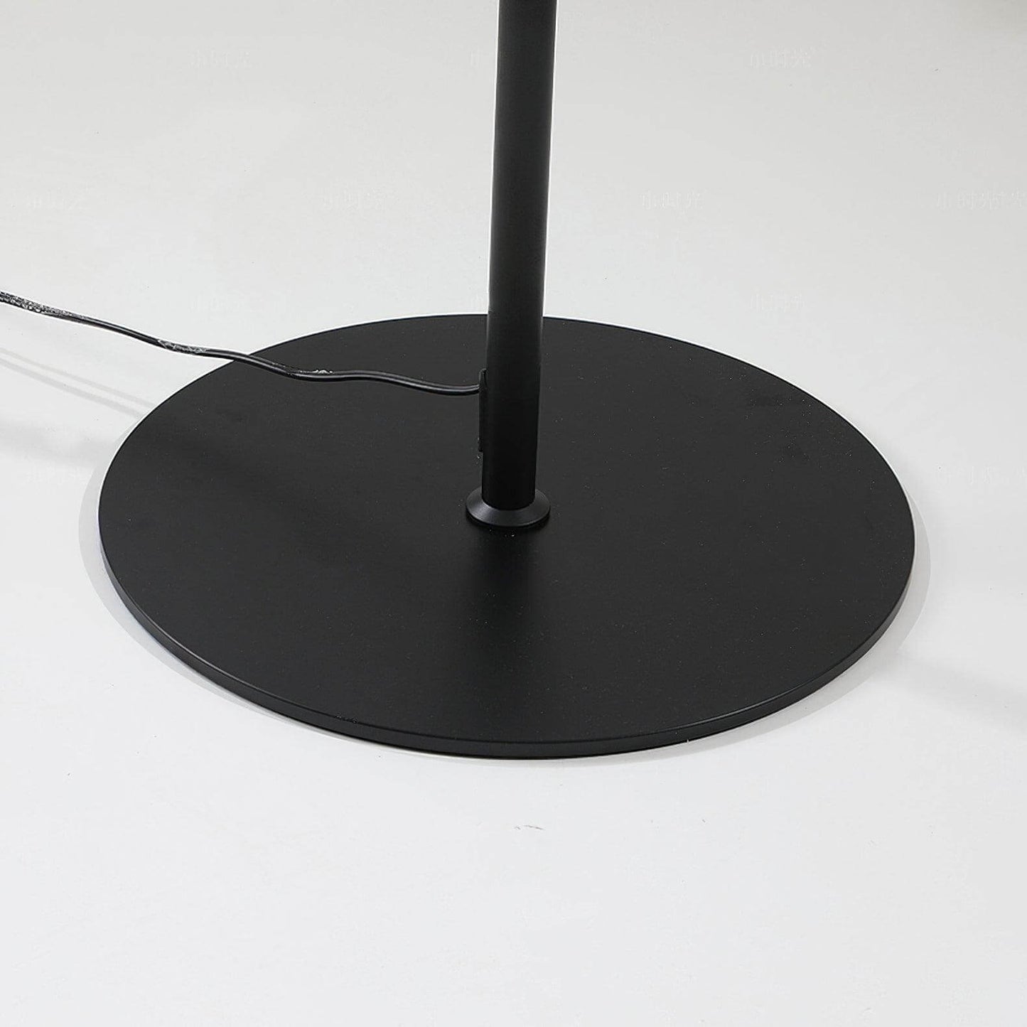 Modern Ward Floor Lamp - Black & White - Metal & Acrylic - Living Room Decor