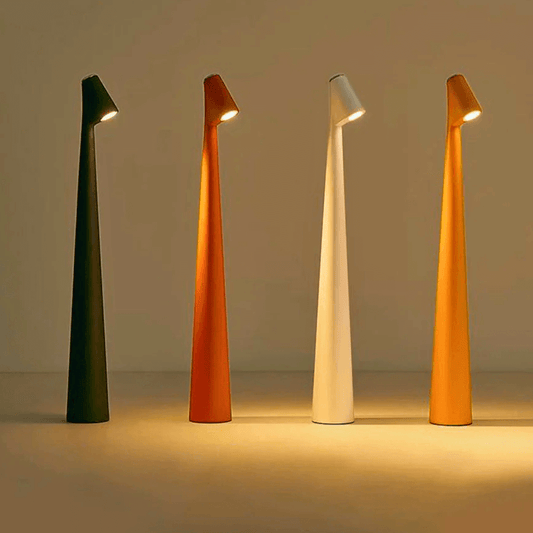 Nordic Minimalist LED Desk Lamp | Cordless Rechargeable | Dimmable | Reading Light | Table Lamp