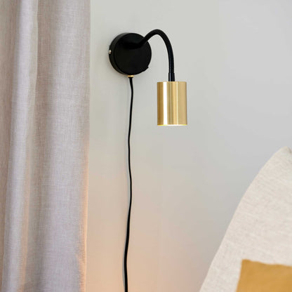 Flexible Explore Wall Lamp - Adjustable Plug-in or Hardwired Lighting