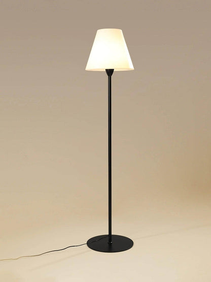 Modern Ward Floor Lamp - Black & White - Metal & Acrylic - Living Room Decor