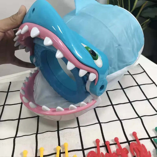 Shark Bite - Interactive Family Fishing Game for Kids & Adults - Fun for All Ages - Develops Dexterity & Reaction Skills