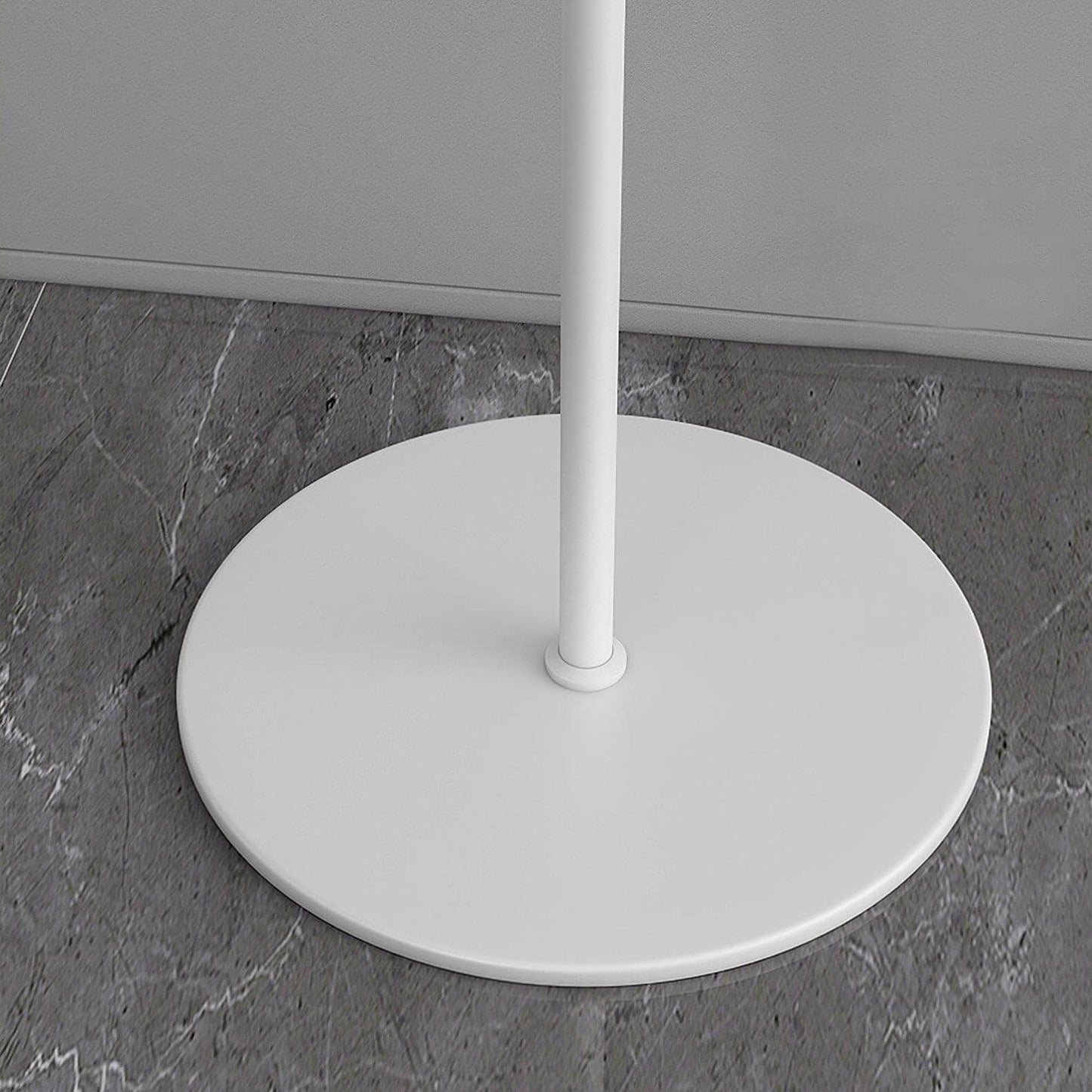 Modern Ward Floor Lamp - Black & White - Metal & Acrylic - Living Room Decor