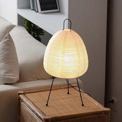 Japanese Rice Paper LED Table/Floor Lamp - Modern & Traditional Home Decor