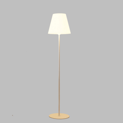 Modern Ward Floor Lamp - Black & White - Metal & Acrylic - Living Room Decor