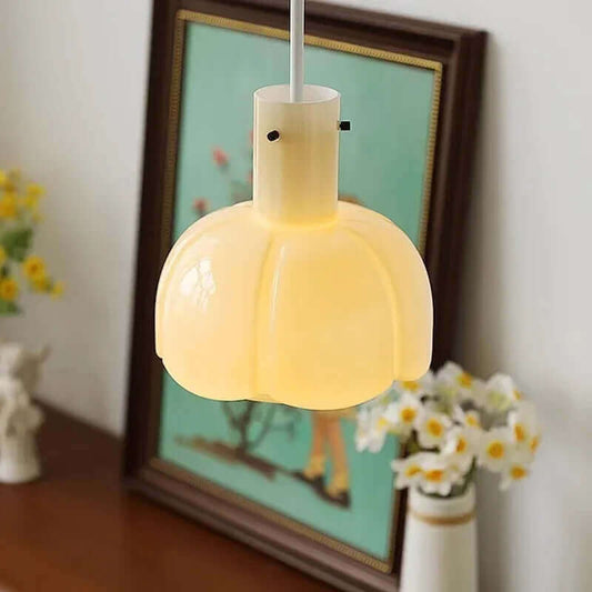 Modern Glass Pendant Light - Elegant Hanging Lamp for Dining Room, Living Room, or Hallway