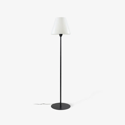 Modern Ward Floor Lamp - Black & White - Metal & Acrylic - Living Room Decor