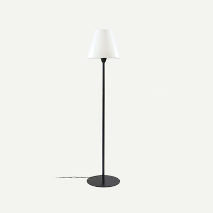Modern Ward Floor Lamp - Black & White - Metal & Acrylic - Living Room Decor